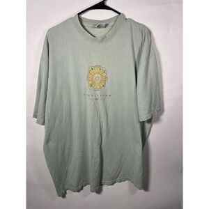 Vintage Charleston South Carolina‎ Sunflower Graphic T Shirt Mens XL